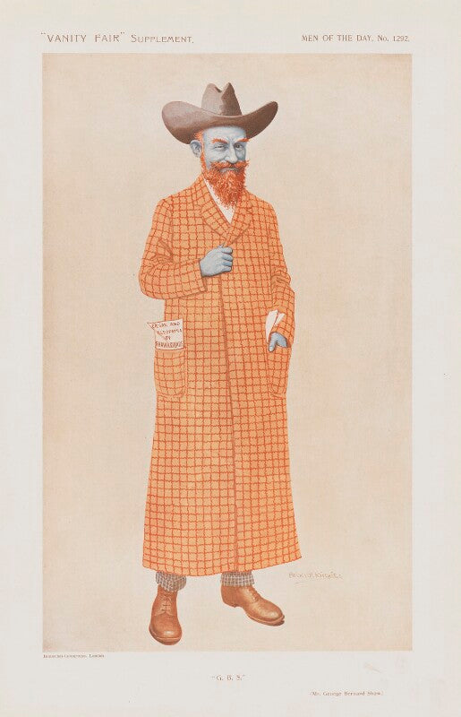 George bernard shaw ('men of the day. no. 1292. "g. b. s."') npg d45623