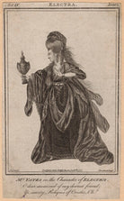 Mary Ann Yates as Electra in Thomas Francklin's 'Orestes' (after Voltaire) NPG D8944