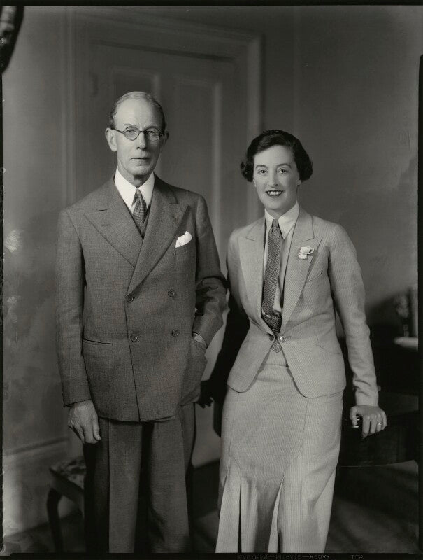 Robert munro, 1st baron alness; olga marie munro (née grumler), lady alness npg x151131