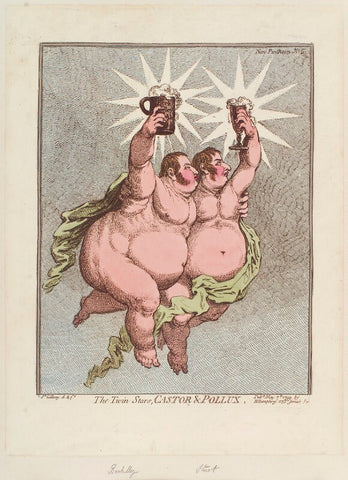 'The twin stars, Castor & Pollux' (George Barclay?; Charles Sturt?) NPG D12690