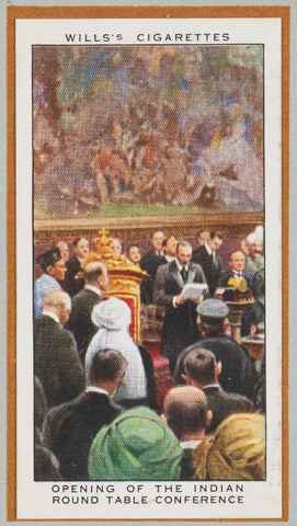 'Opening of the Indian Round table Conference' (King George V and others) NPG D47249