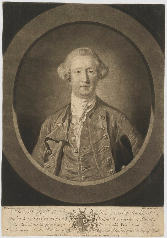 William henry nassau de zuylestein, 4th earl of rochford npg d39824