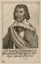 Robert Rich, 2nd Earl of Warwick NPG D26529