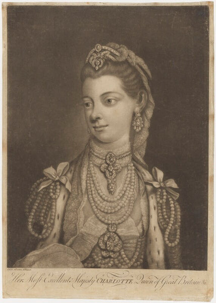 Charlotte Of Mecklenburg-Strelitz Portrait Print – National Portrait ...