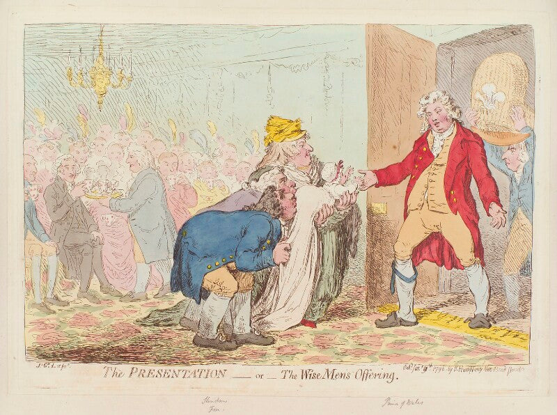 'the presentation   or   the wise men's offering' npg d12553