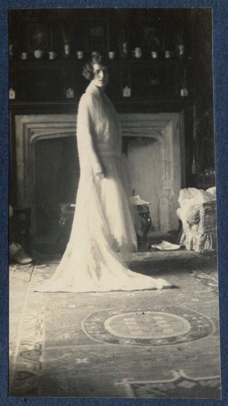 'me in court dress' (julian vinogradoff (née morrell)) npg ax141676