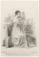 Eliza Chester as Beatrice NPG D38556