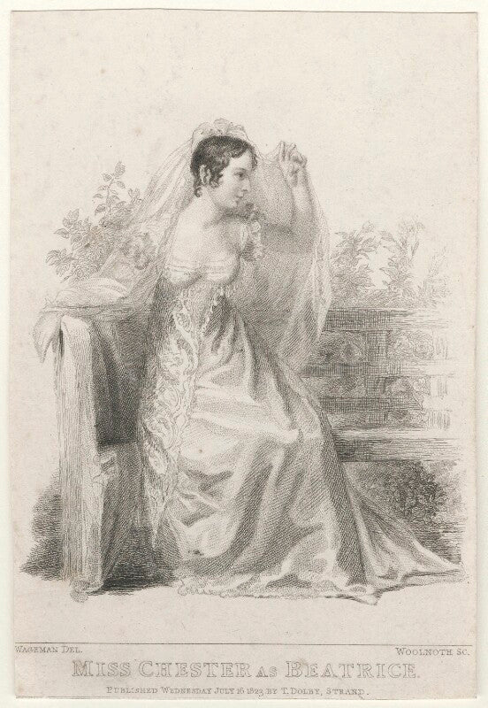 Eliza chester as beatrice npg d38556