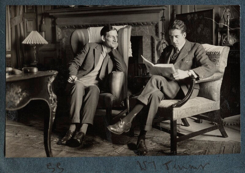 Siegfried sassoon; walter james redfern turner npg ax142422