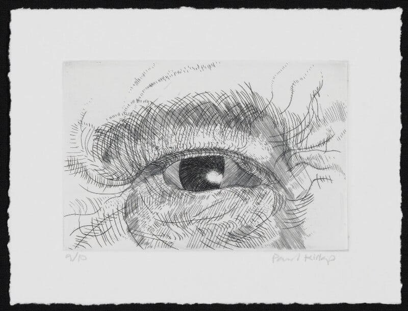 Engraving of an eye npg d49613
