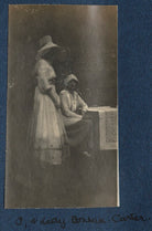 Lady Ottoline Morrell; (Helen) Violet Bonham Carter (née Asquith), Baroness Asquith of Yarnbury NPG Ax140701