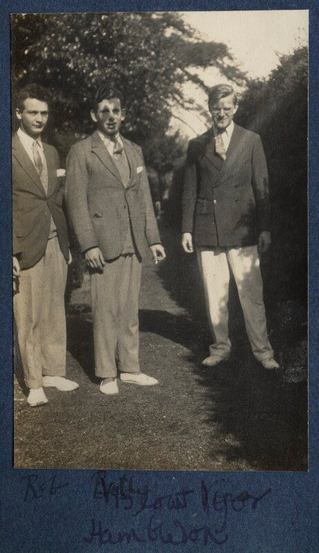 Bob gathorne hardy; william henry smith, 3rd viscount hambleden; igor vinogradoff npg ax141562