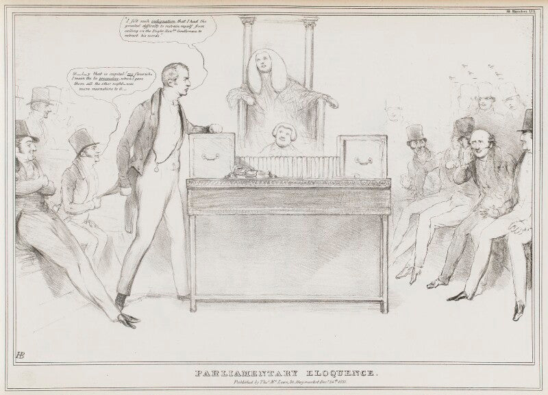 Parliamentary eloquence npg d41107