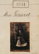 Hon. Monica Mary Oliphant (née Gerard) ('Miss Gerard') NPG Ax58574