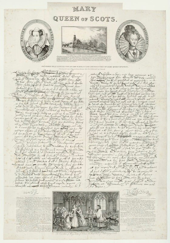 Mary, queen of scots and queen elizabeth i npg d25065