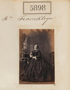 Mrs Franklyn NPG Ax55853