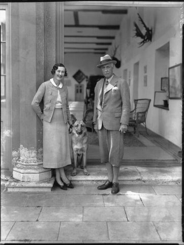 Anne Sackville-West (née Meredith), Lady Sackville; Charles Sackville-West, 4th Baron Sackville NPG x34423