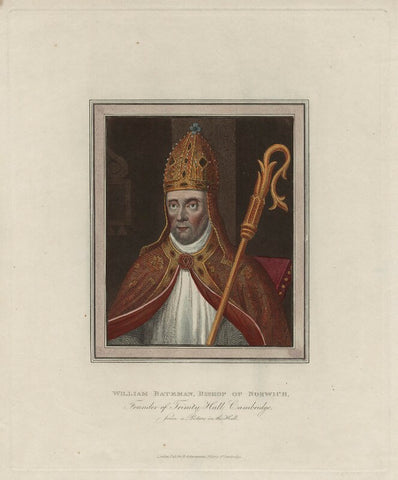 William Bateman, Bishop of Norwich NPG D23998