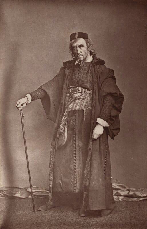 Sir henry irving as shylock in 'the merchant of venice' npg ax7706