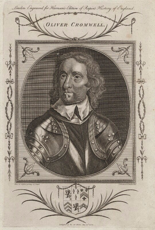 Oliver cromwell npg d34325