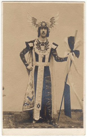 Henry Cyril Paget, 5th Marquess of Anglesey in costume for the Headgear fancy-dress ball NPG x126386