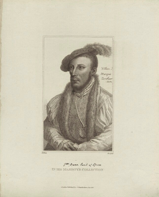 William parr, marquess of northampton npg d25133