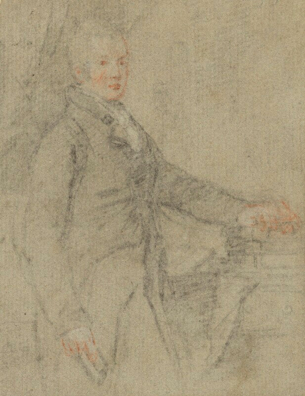 Unknown man, formerly known as ramsay richard reinagle npg 3025