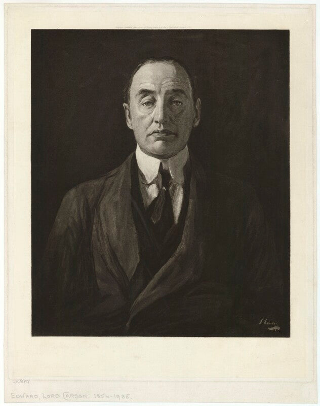 Edward henry carson, 1st baron carson npg d32710