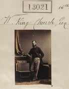 Mr W. King Church NPG Ax62662