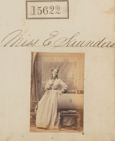 Miss E. Saunders NPG Ax63554