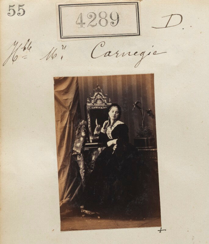 Louisa albertina carnegie (née hope) npg ax54304