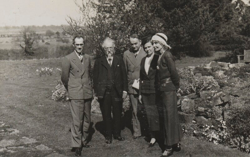 Sidney james webb, baron passfield; beatrice webb with three others npg p1292(44)