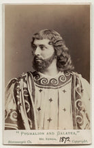 William Hunter Kendal (William Hunter Grimston) as Pygmalion in 'Pygmalion and Galatea' NPG Ax18150