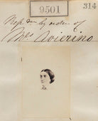 'Reproduction by order of Mrs Avierins' NPG Ax59309
