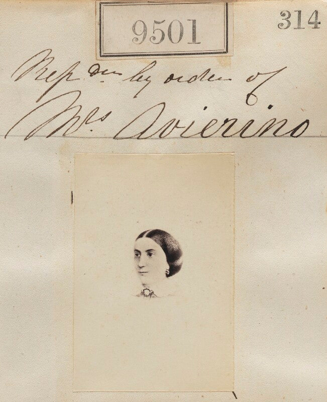 'reproduction by order of mrs avierins' npg ax59309