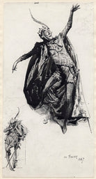 Sir Henry Irving as Mephistopheles in 'Faust' NPG D86
