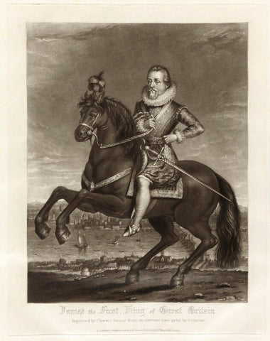 King James I of England and VI of Scotland NPG D34877