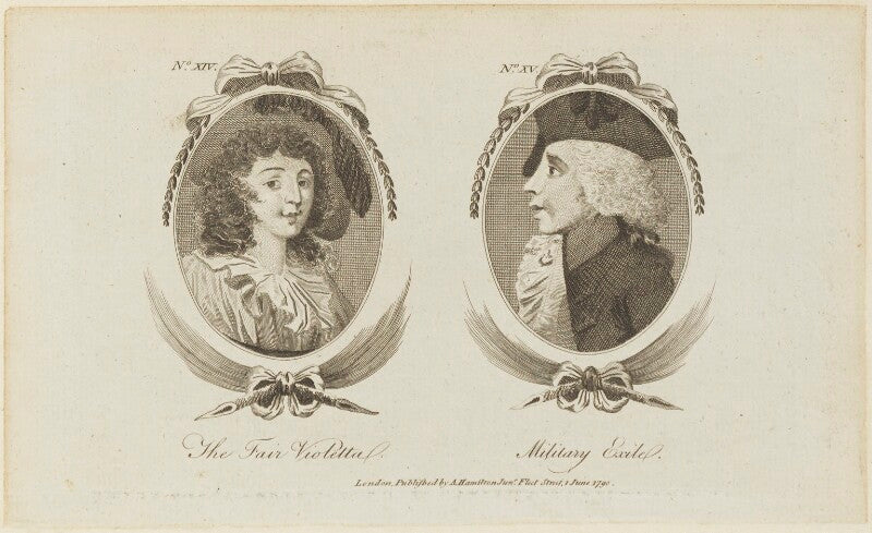 'the fair violetta and military exile' npg d15690