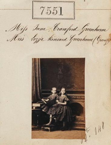 Miss Jane Crawford and Miss Lizzie Kincard Greenhome NPG Ax53375