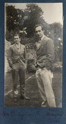 William Henry Smith, 3rd Viscount Hambleden; Lord David Cecil NPG Ax141398