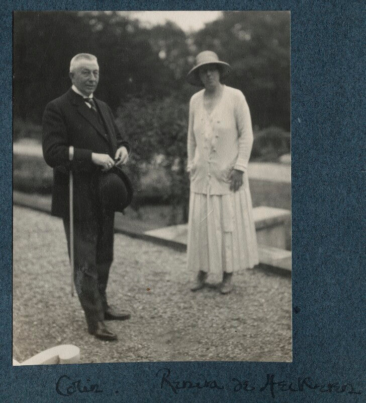 Hendrikus colijn; baroness renira van heeckeren van kell npg ax142106