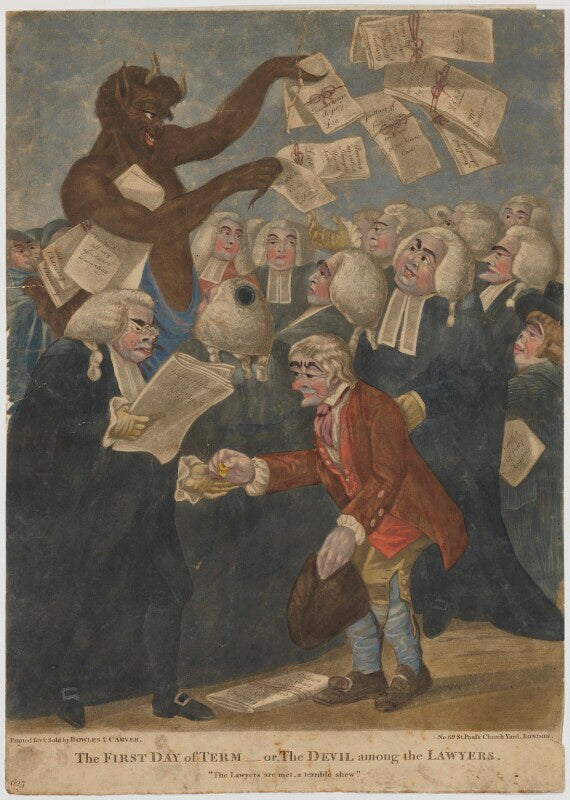 The first day of term   or, the devil among the lawyers npg d47045