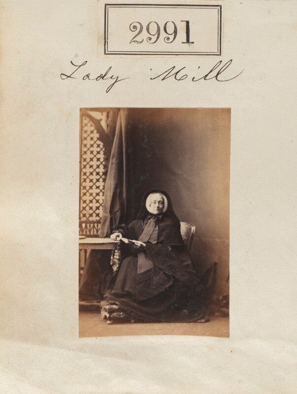 Selina (née morshead), lady mill npg ax52394