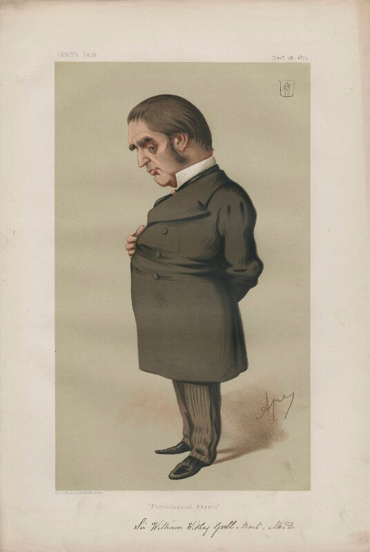 Sir william withey gull, 1st bt ('men of the day. no. 119.') npg d43723