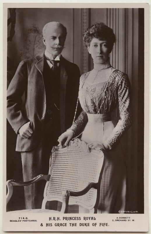 Alexander william george duff, 1st duke of fife; princess louise, duchess of fife npg x131021