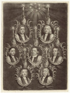 The Seven Bishops Committed to the Tower in 1688 NPG D30898