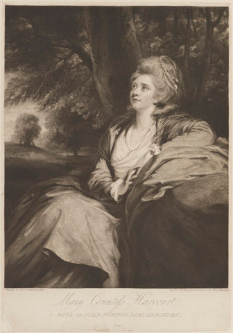 Mary Harcourt (née Danby), Countess of Harcourt NPG D14913