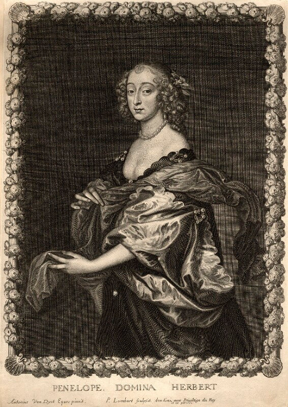 Penelope (née naunton), lady herbert npg d10902
