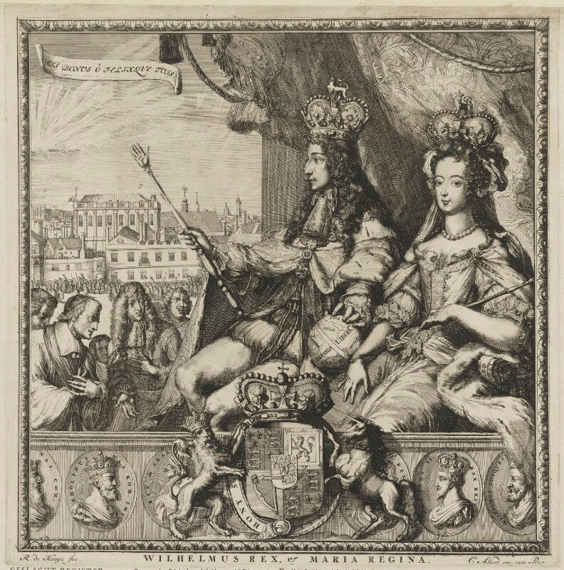 King william iii; queen mary ii npg d32270