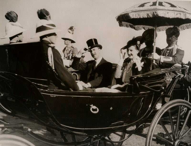 Michael herbert rudolph knatchbull, 5th baron brabourne; doreen geraldine knatchbull (née browne), lady brabourne npg x182365